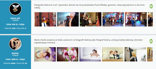 Toruń - zestawienie cen za zdjęcia ślubne