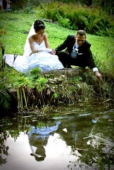 fotografie z wesela - Szczyglice