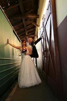fotografie z wesela - Wis�a