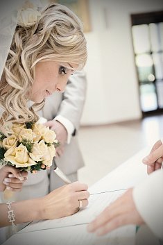 fotografia slubna - Bia�y B�r