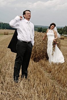 foto na slub - Piasek