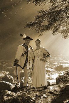 fotografia na slub - Krościenko