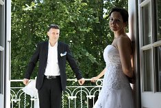 fotografia śluby - Moszna