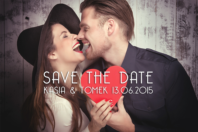 kartka save the date