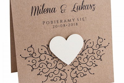 3 oryginalne i eleganckie projekty zaproszeń ślubnych w różnych stylach