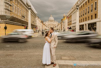 Fotograf Piotr, Rzeszów - fotograf śluby - Rzym Włochy